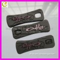 Custom brand logo different shape silicone zipper pull,soft pvc zipper puller,pvcrubber zipper slider
